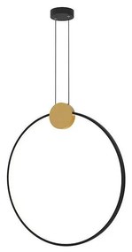 Zambelis 23095 - LED Stmievateľný luster na lanku LED/24W/230V 3000K čierna