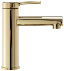 Rea Pixel, umývadlová batéria h-165, zlatá lesklá, REA-B2018