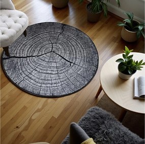Okrúhly koberec Neo so vzorom – moderný dizajn pre domov Rozmer: 90 cm