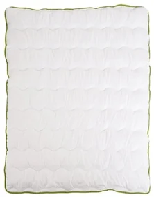 Celoročná prešívaná prikrývka BELLA ALOE VERA 140x200 cm, biela