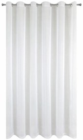 Biela záclona na krúžkoch LUCY 350 x 250 cm