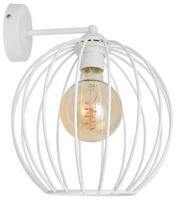 Helam Nástenná lampa MERCURE 1xE27/60W/230V biela HE1077