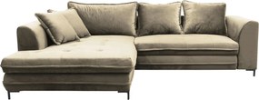 XXXLutz ROZKLADACIA ROHOVÁ SEDAČKA, textil, béžová Livetastic - Online Only obývacie izby - 001574004302