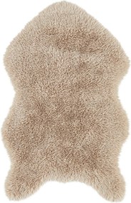 XXXLutz UMELÁ KOŽUŠINA, 60/90 cm, béžová Boxxx - Koberce - 007821015592