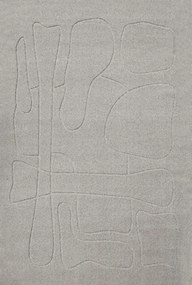 Koberec Agnella Morphic Morphic sivý