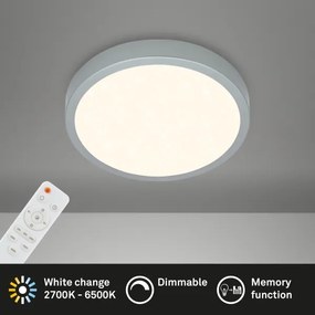 Briloner 3701-014 - LED Stmievateľné stropné svietidlo RUNA LED/18W/230V + DO