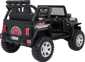 Elektrické autíčko Jeep BEAST 4x4 čierne