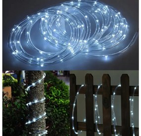 Bestent Svetelná reťaz - svetelný had 30m 720 LED 8 programov Studená biela