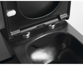 Sapho - Závesné WC AVVA keramika/čierna