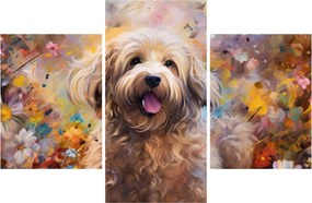 Obraz - Šťastný pes II. (90x60 cm)