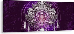 Obraz - Lotos (120x50 cm)