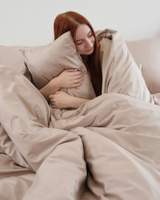 Francúzske saténové obliečky - Diana cappuccino