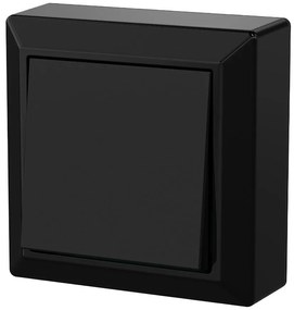 Zvončekový spínač N/T GAO black 20463