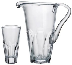 Bohemia Crystal nealko set Apollo (1 džbán + 6 pohárov na nealko)