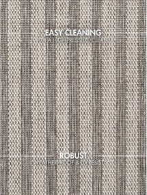 Sivý/krémovobiely vnútorný a vonkajší koberec 160x230 cm Haringey Linley – Ted Baker