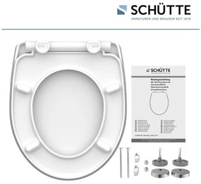 Schütte WC doska so spomaľujúcim mechanizmom (lekno)  (100253145)