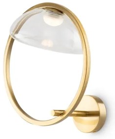 Maytoni MOD327WL-L5BS3K - LED Nástenné svietidlo LUNARE LED/5W/230V zlatá