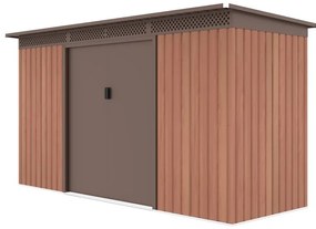 Záhradný domček G21 GRAH 483 - 340 x 142 cm, hnedý 6390092