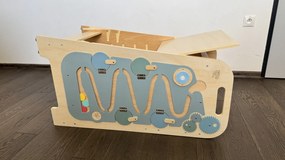 Rastúca učiaca veža 5v1 Play XL 89 cm – mätová