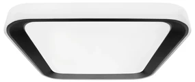 Stropné LED svietidlo Quadro, 1x LED 38w, 3000-6000k, b, s ovládačom