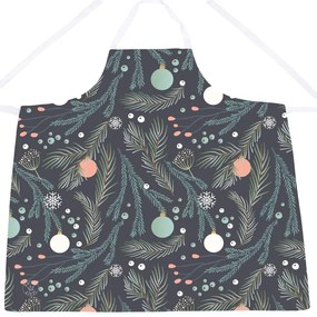 Bavlnená zástera s vianočným motívom Butter Kings Christmas