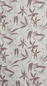 ZÁVES NA KRÚŽKOCH PATI 140X250 CM LISTY