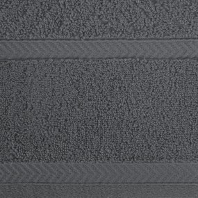 BAVLNENÝ UTERÁK KALIA5 50X90 CM TMAVOSIVÁ