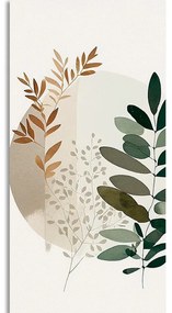 Obraz bohémske rastlinky - 50x100