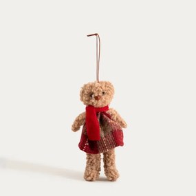 Závesná vianočná dekorácia HAKON medvedica 753909