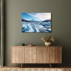 Obraz - Ľadovcové útvary (90x60 cm)