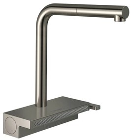 Hansgrohe Aquno Select M81, páková kuchynská batéria 250, vyťahovateľný výtok, 2jet, vzhľad nerezu, HAN-73836800