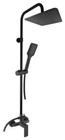 RAV Slezák NL182.5/7-04CMAT - Sprchová sada s batériou NIL matná čierna