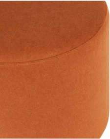 Vlnený taburet v terakotovej farbe Folk – noo.ma