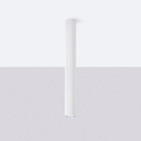 Biele bodové svietidlo Gleam – Sollux