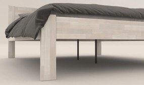 Posteľ Fava 180x200 cm, bielený buk