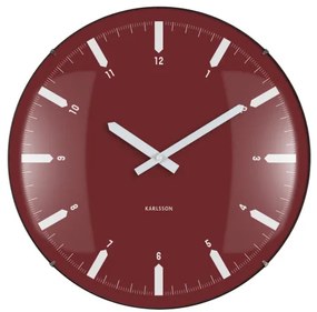 Nástenné hodiny Realista Dome Karlsson KA6086RD, 35cm