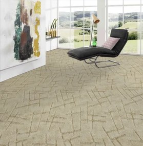 Koberce Breno Metrážny koberec NICOSIA 33, šíře role 400 cm, béžová