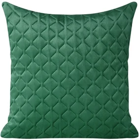 Dekorstudio Zamatová obliečka na vankúš DIMON v zelenej farbe Varianta: Rozmer obliečky: 40x40 cm