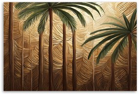 Gario Obraz na plátne Palma Gold Abstrakt Rozmery: 120 x 80 cm