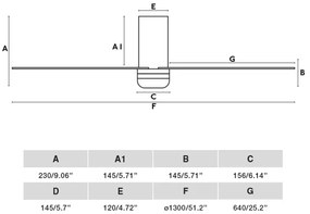 FARO 33830-1TW-LED Stmiev. ventilátor PUNT TUB M LED/18W/230V 3000/4200/6500K +DO