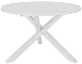 Jedálenský stôl, biely 120x75 cm, MDF 247632