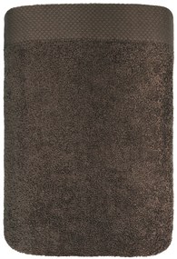 Bavlněný froté ručník BOHO 70x140 cm hnědý