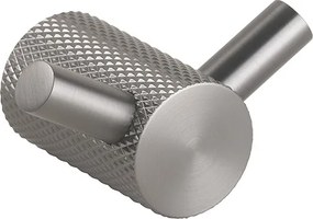 Bemeta Design GRINO: Háčik dvojitý, grafit mat - 173106030