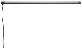 Moderné nástenné svietidlo čierne vrátane LED - Letterbox