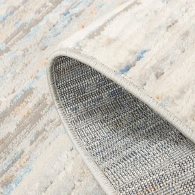 TA Koberec G501B BIELA/D_MODRÁ PORTLAND HIL Rozmer: 80x150 cm