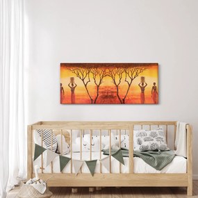 Obraz - Africká savana (120x50 cm)