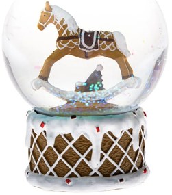 Polyresinové snežidlo (výška 10 cm) Snowy Horse – Dakls