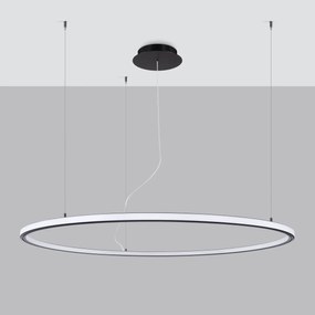 Závesné LED svietidlo Risa 120, 1x LED 76w, 3000k, b