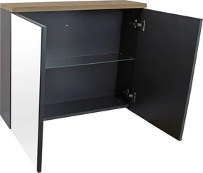 Comodo Zrkadlová skrinka bez osvetlenia Orion L 80 ZS