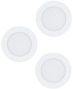 Eglo 98631 - SADA 3x LED podhľadových svietidiel FUEVA 3xLED/5W/230V